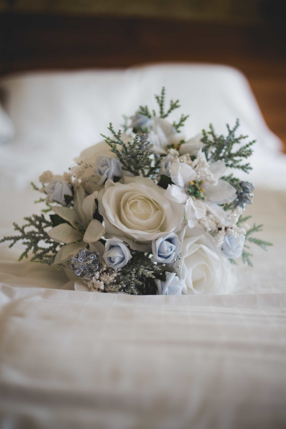 Bridal flower bouquet