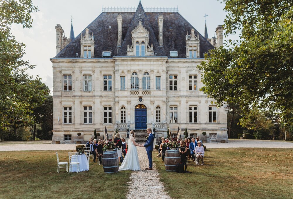 Wedding at Chateau de la Valouze