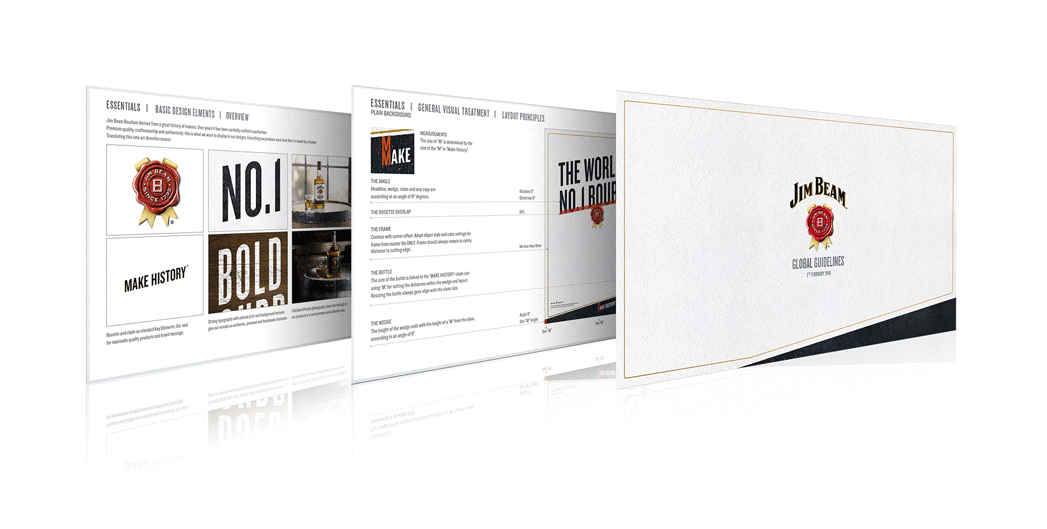 New Jim Beam Corporate Identity