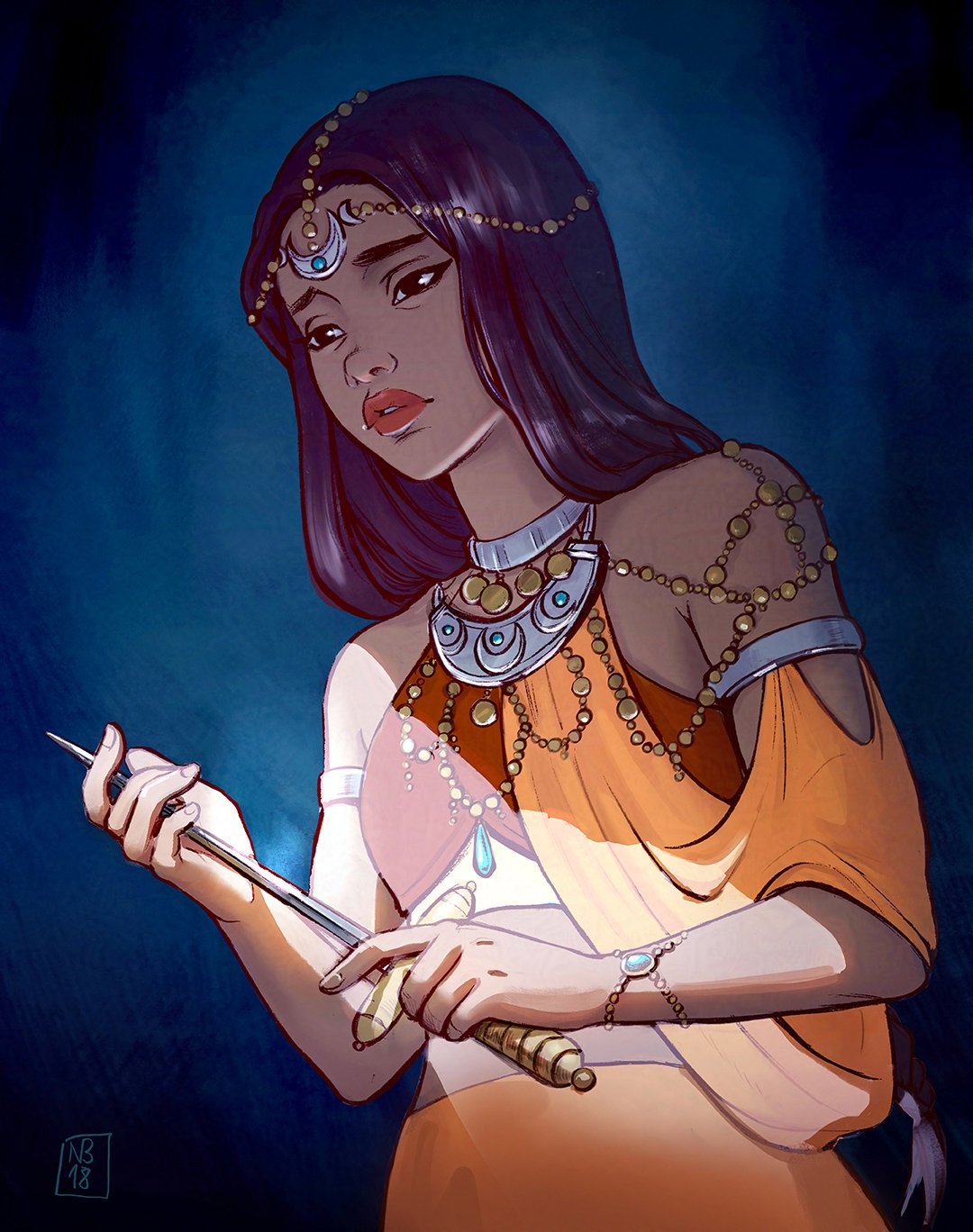Priestress - personal work