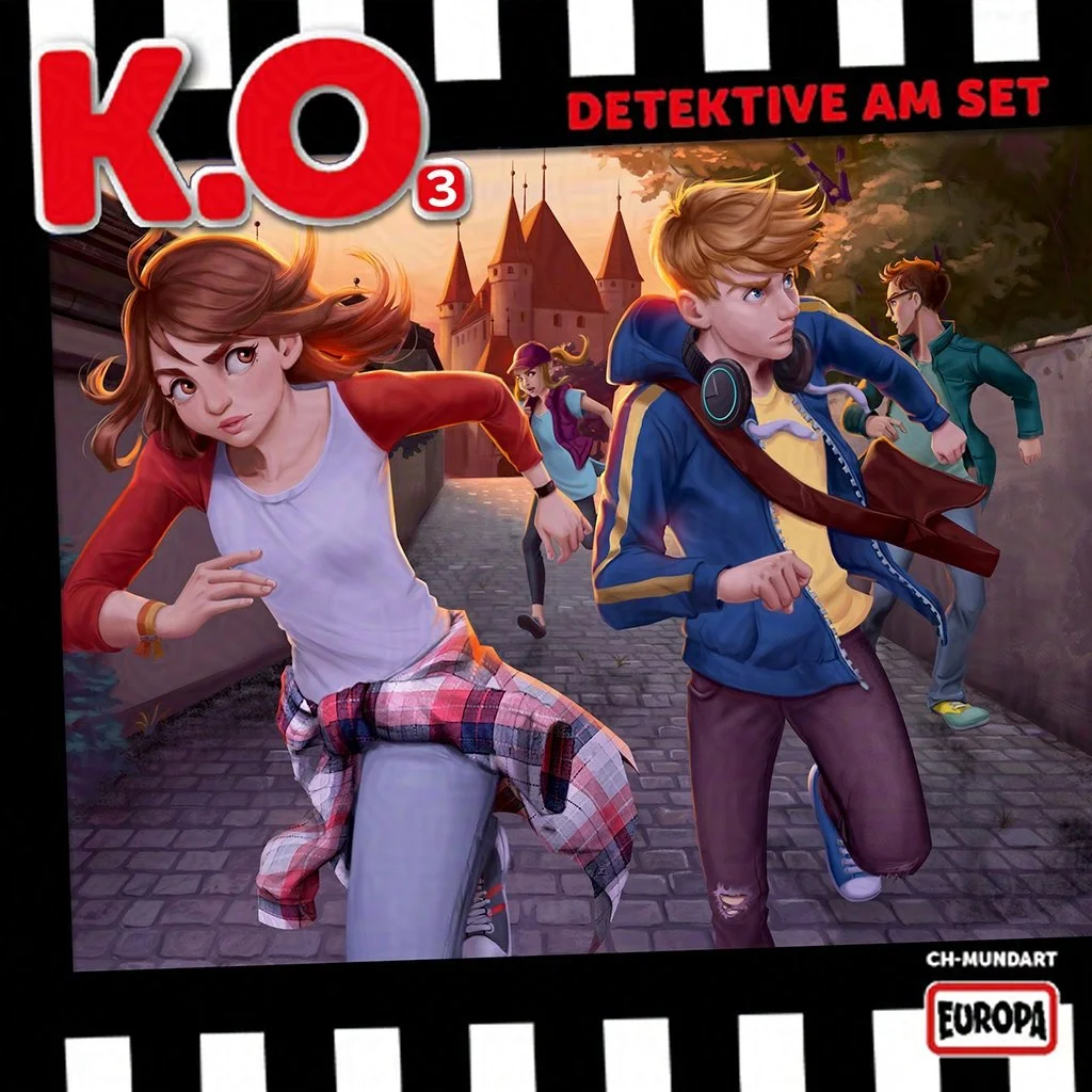 Cover Art for K.O. - Children's radio play