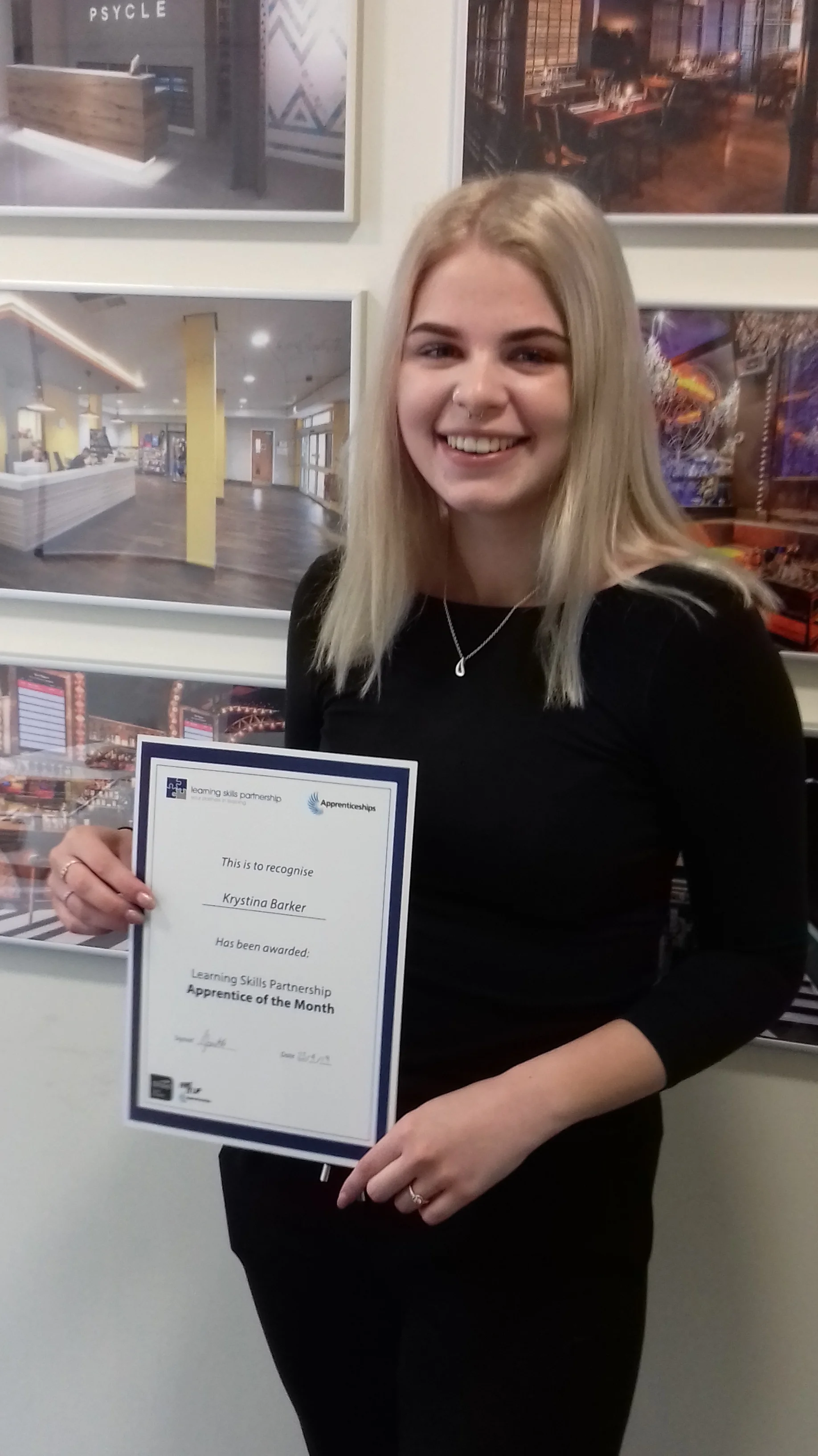 Apprentice of the Month - March 19