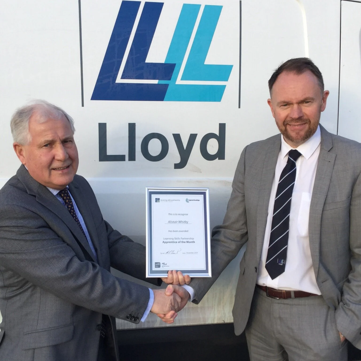 Apprentice of the Month - November 19