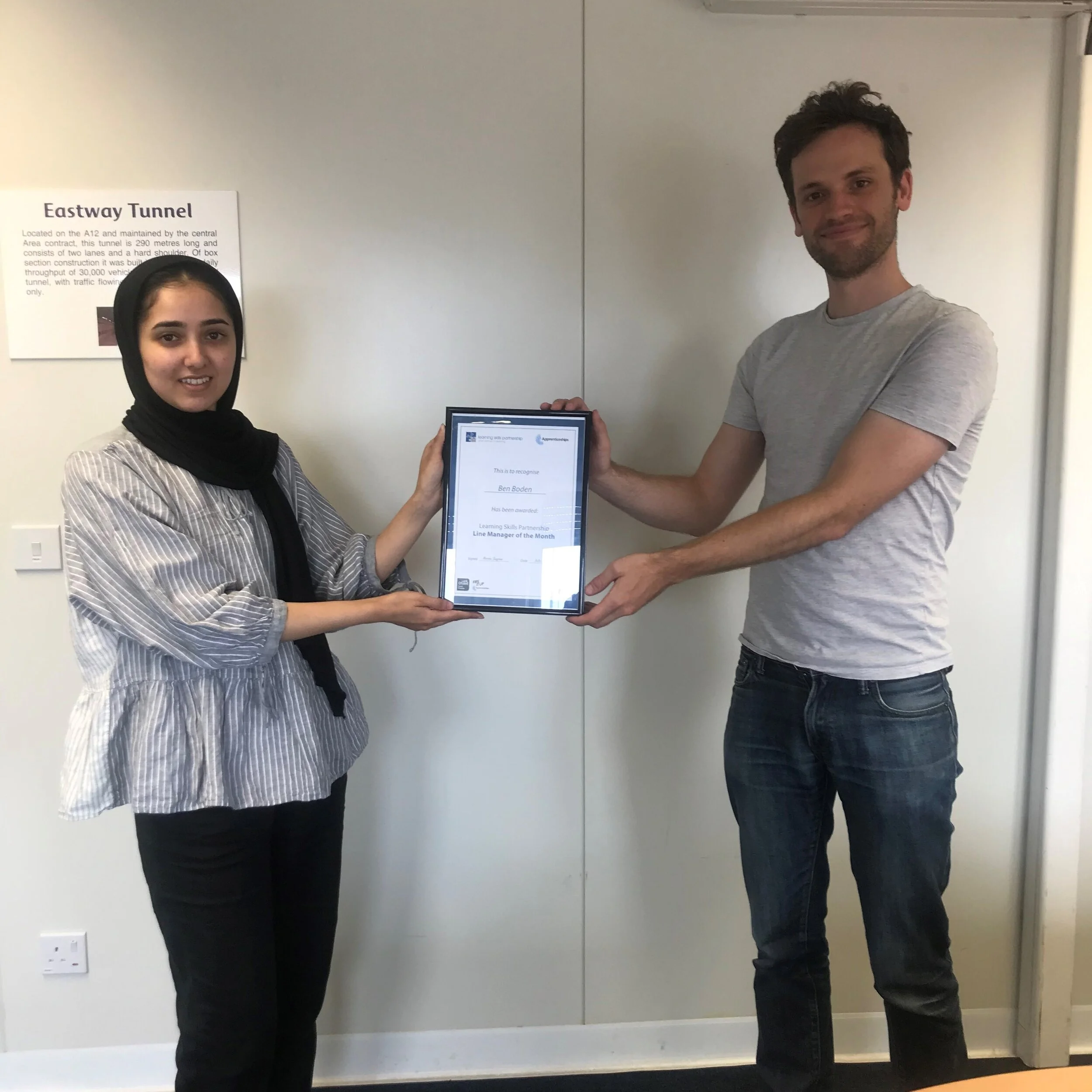 Line Manager of the Month - July 20