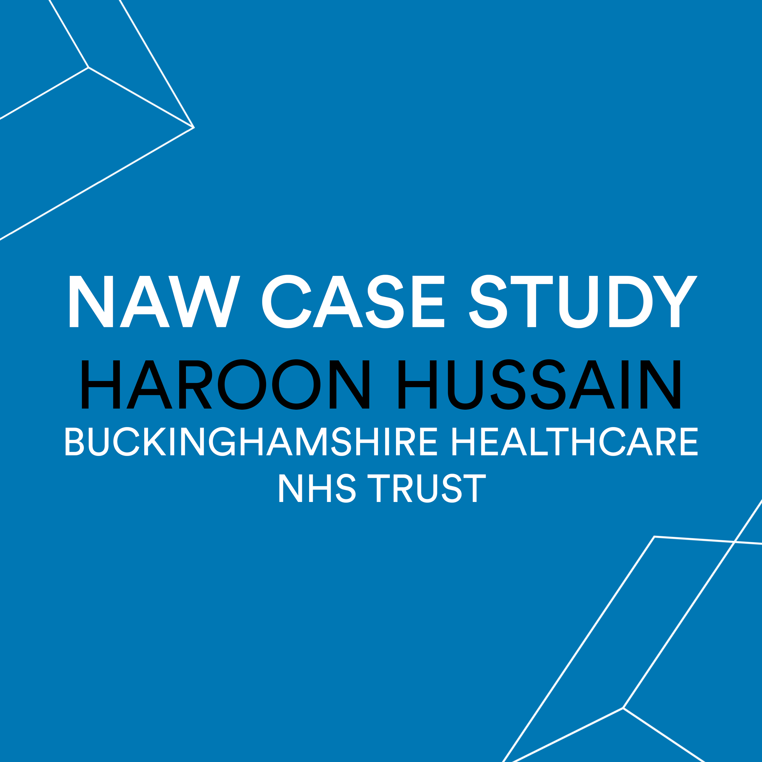 Haroon Hussain - Buckinghamshire Healthcare NHS Trust