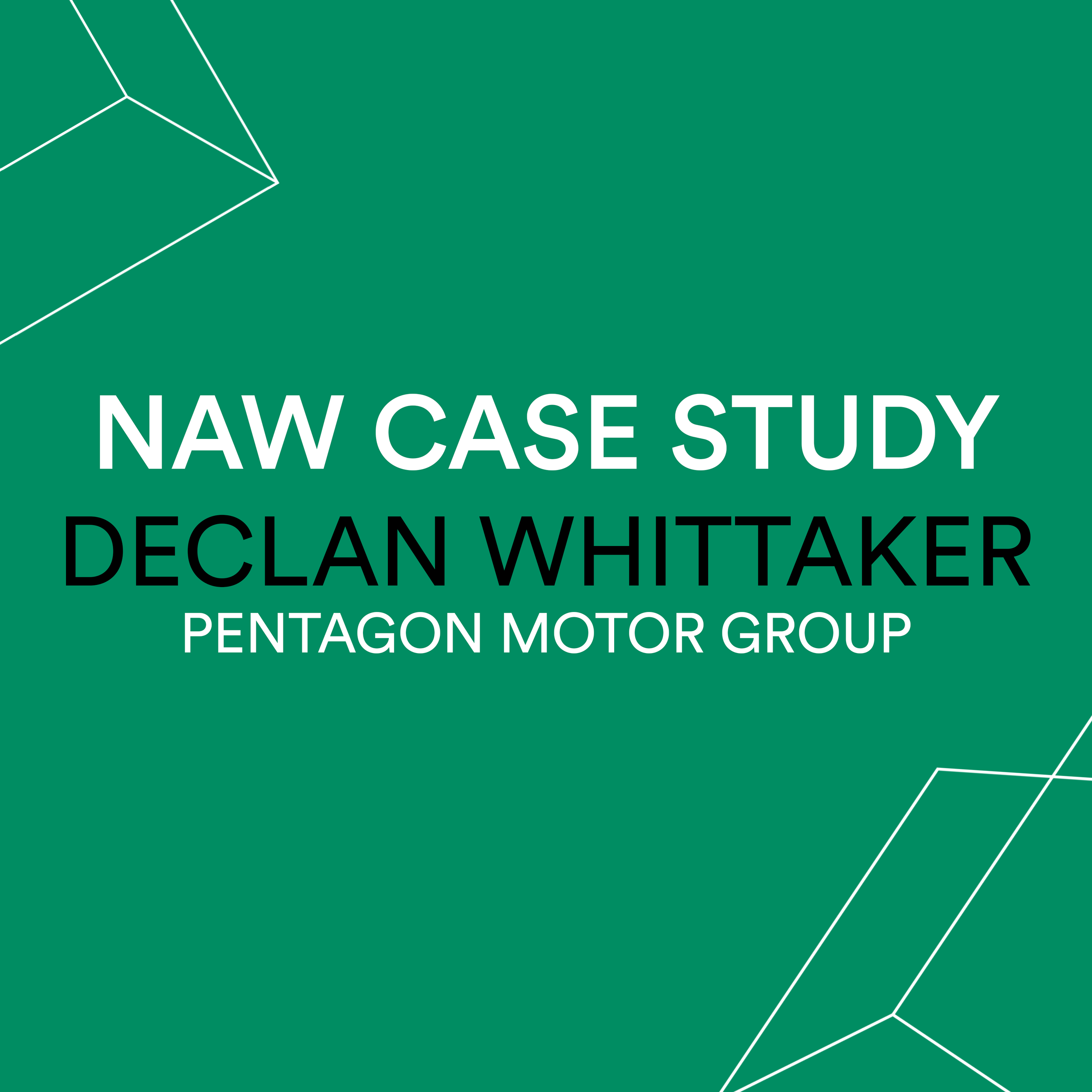 Declan Whittaker - Pentagon Motor Group