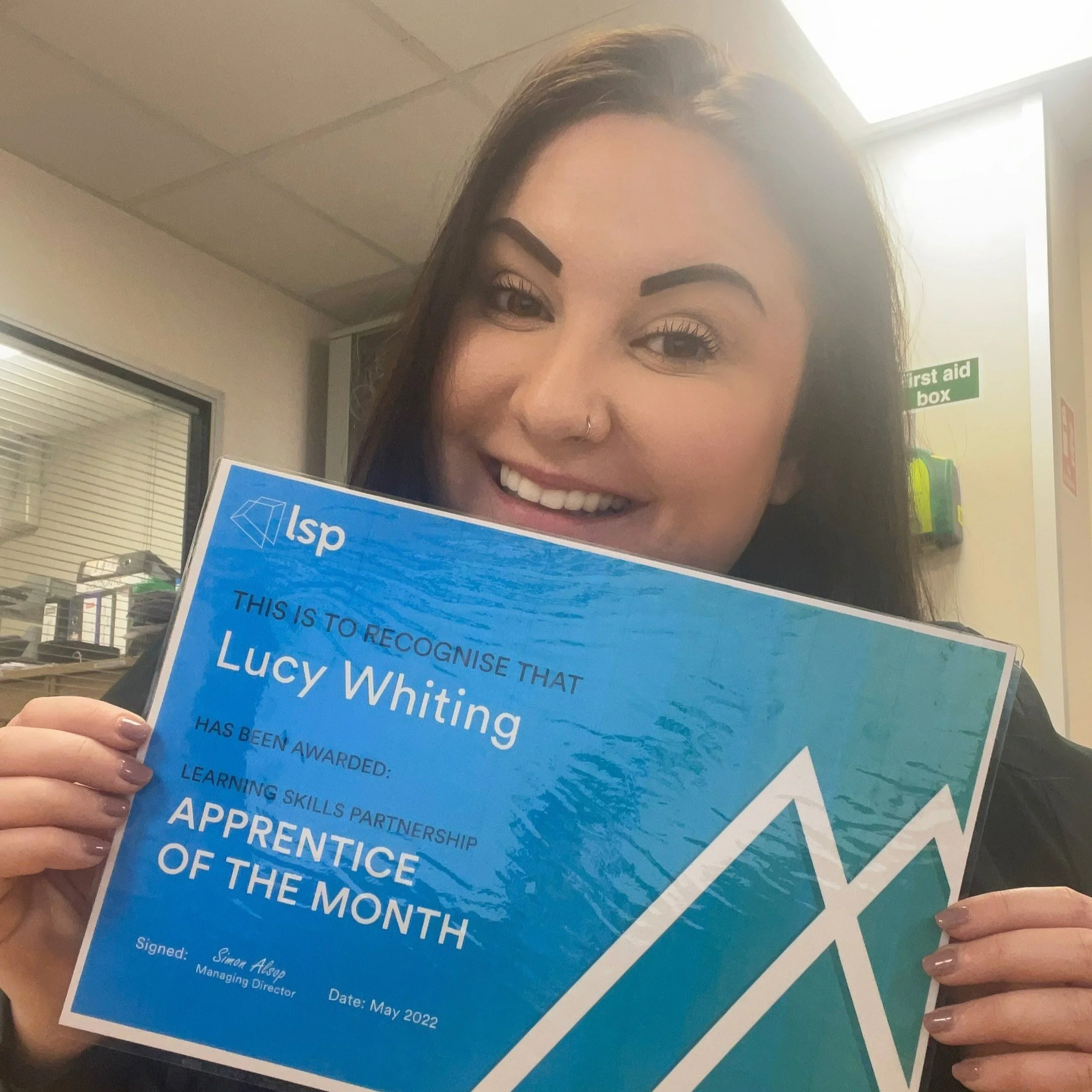 Apprentice of the Month - May 22