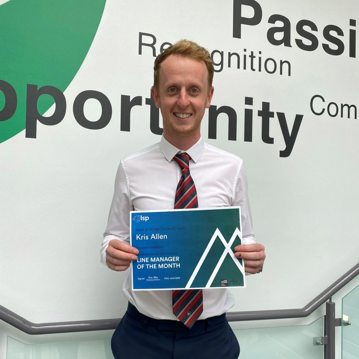 Line Manager of the Month - June 22