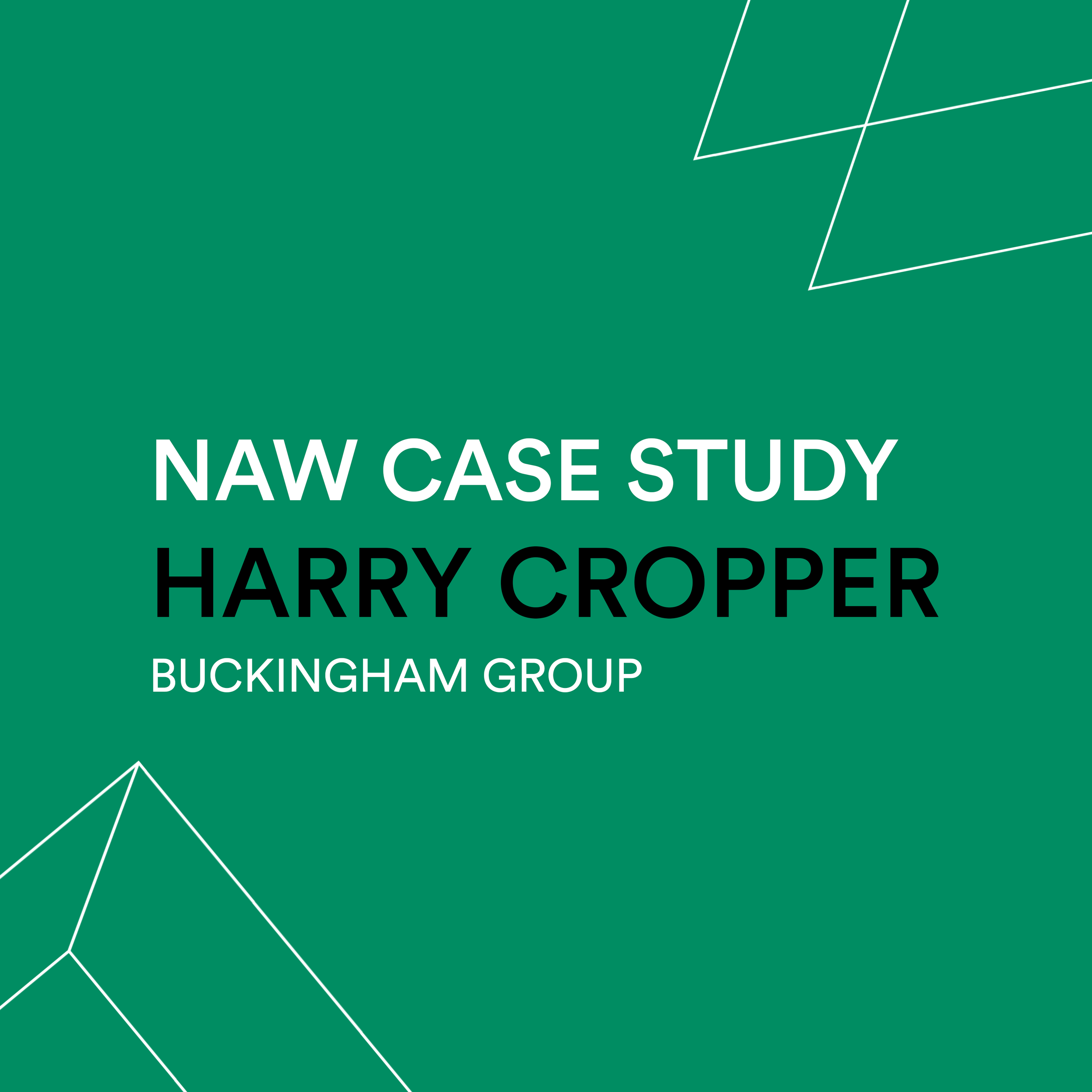 Harry Cropper - Buckingham Group