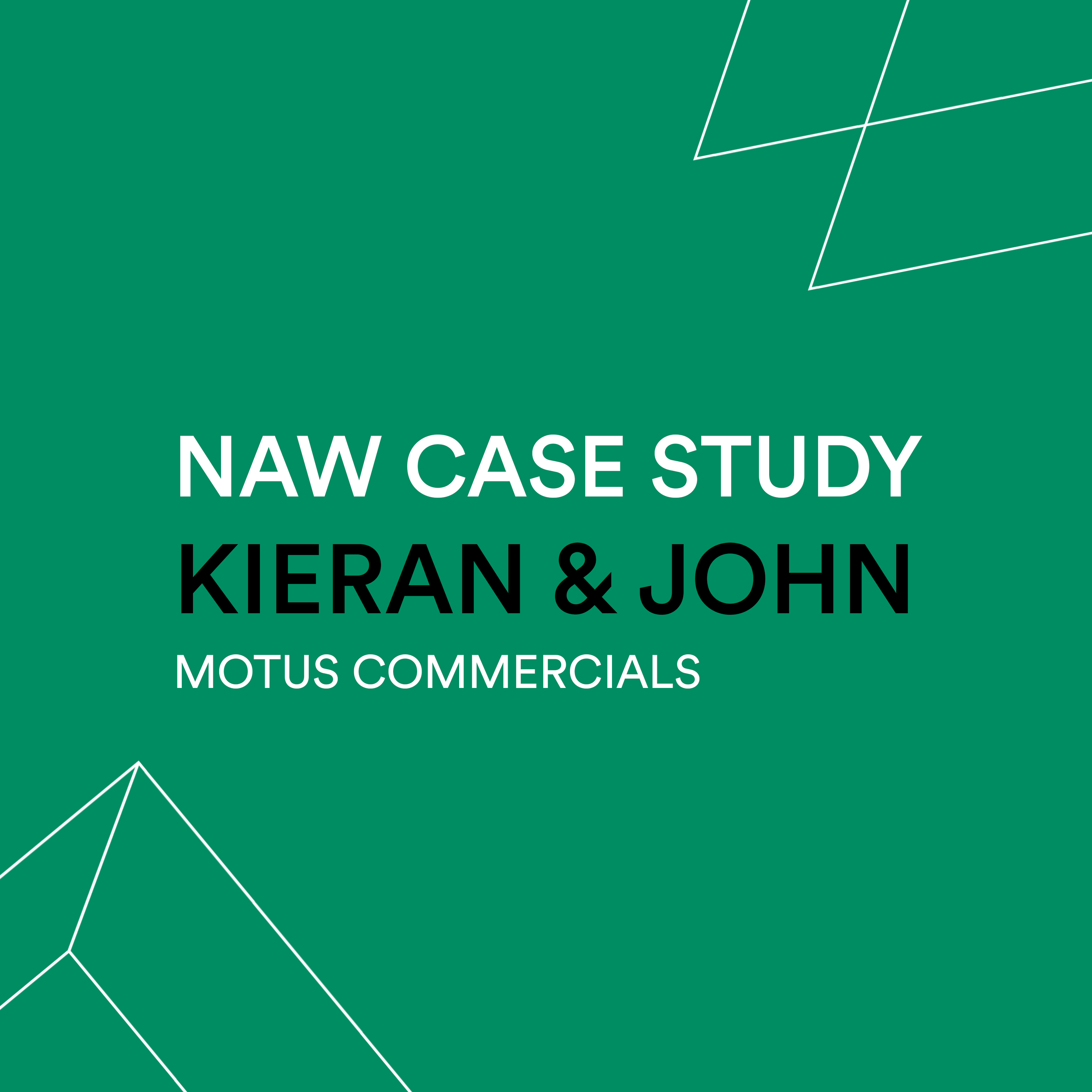 Kieran and John - Motus Commercials