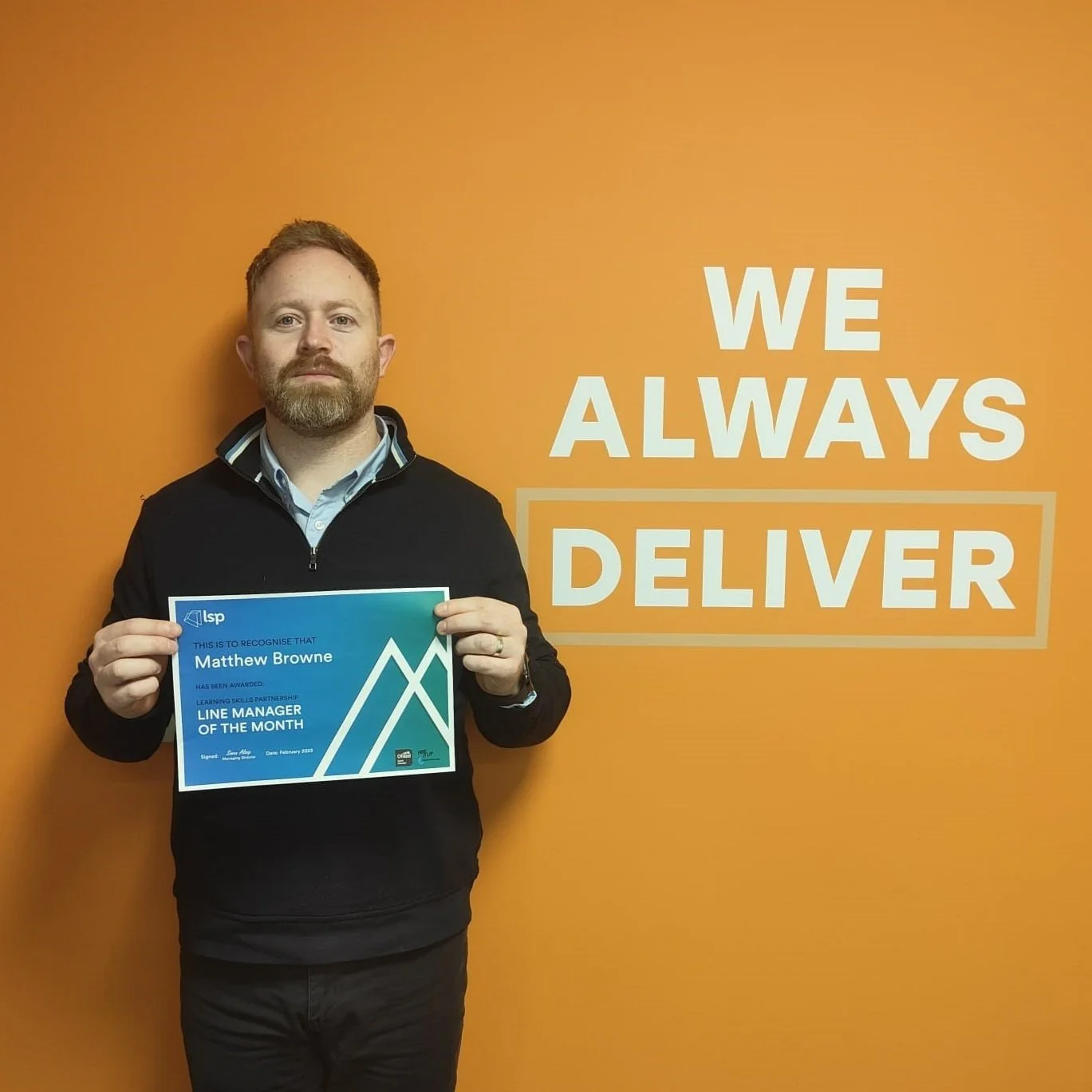 Line Manager of the Month - February 23