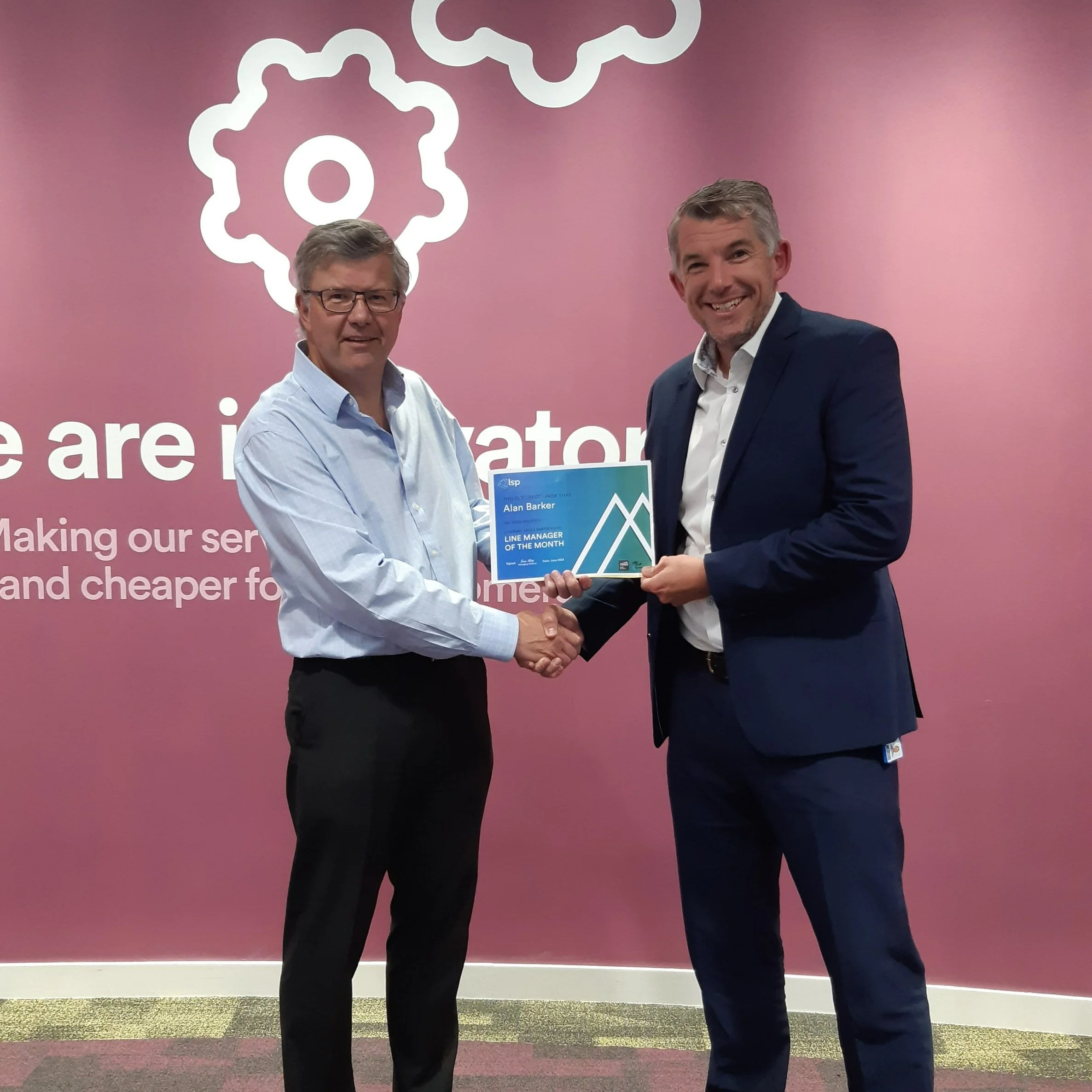 Line Manager of the Month - June 23