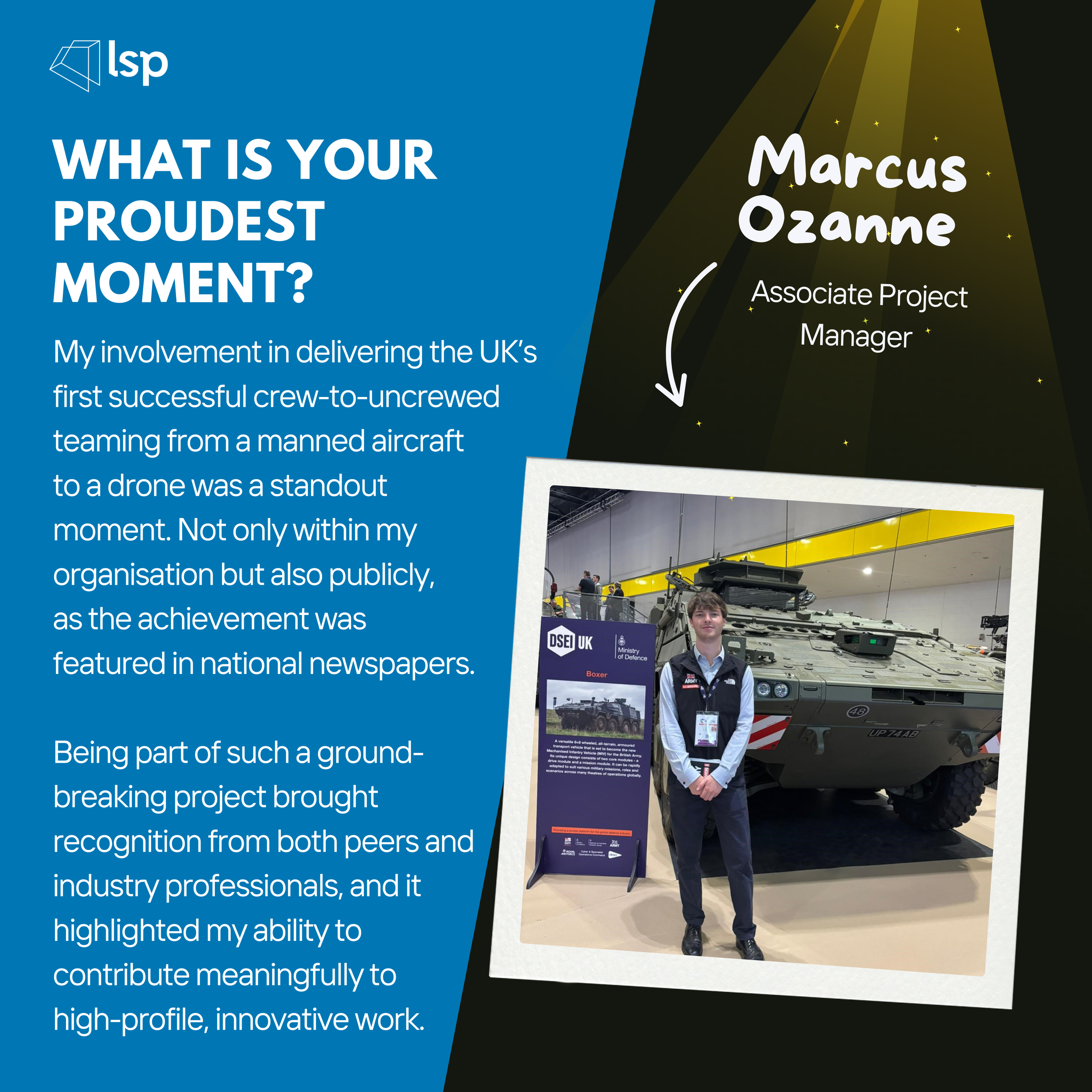 Alumni Spotlight: Marcus Ozanne