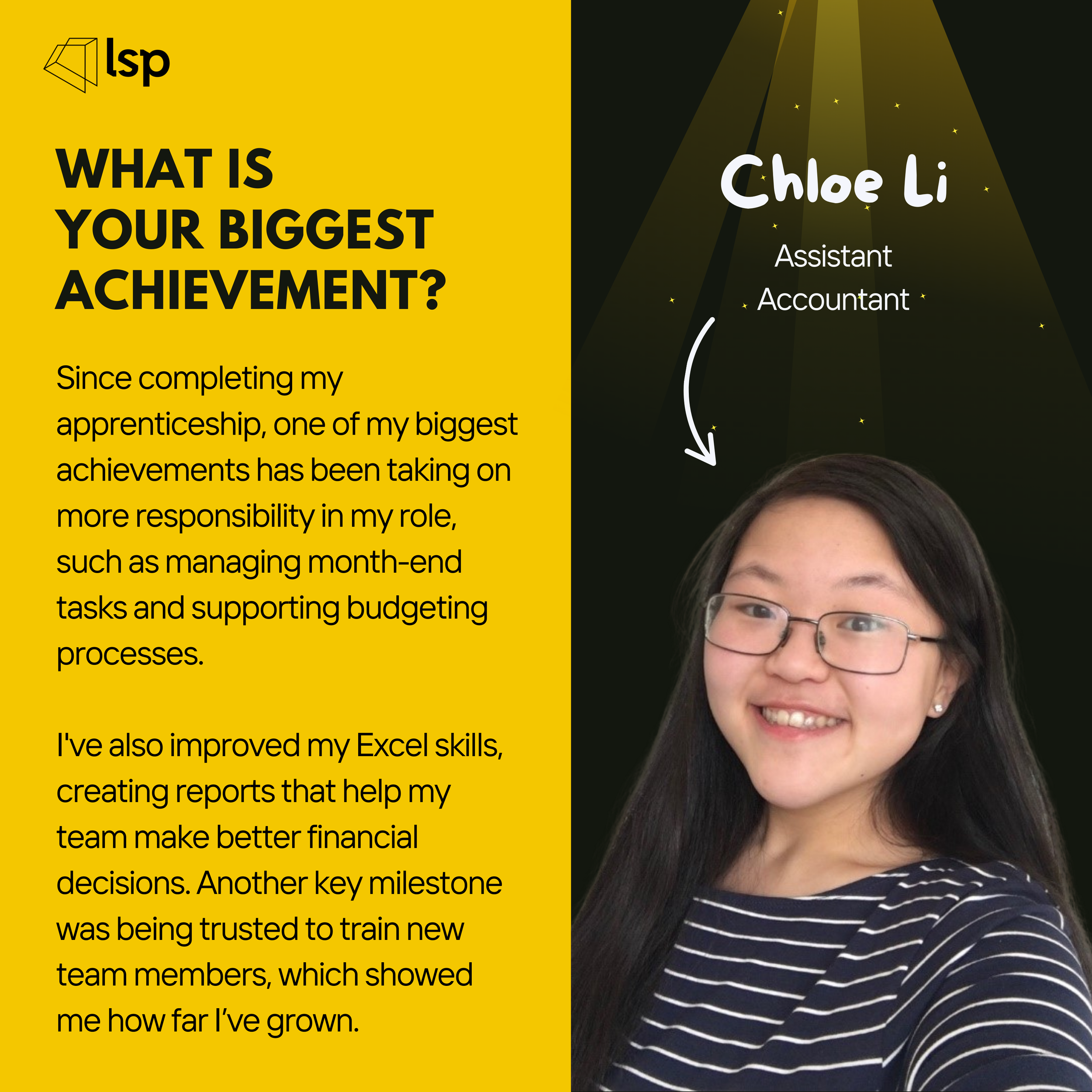 Alumni Spotlight: Chloe Li