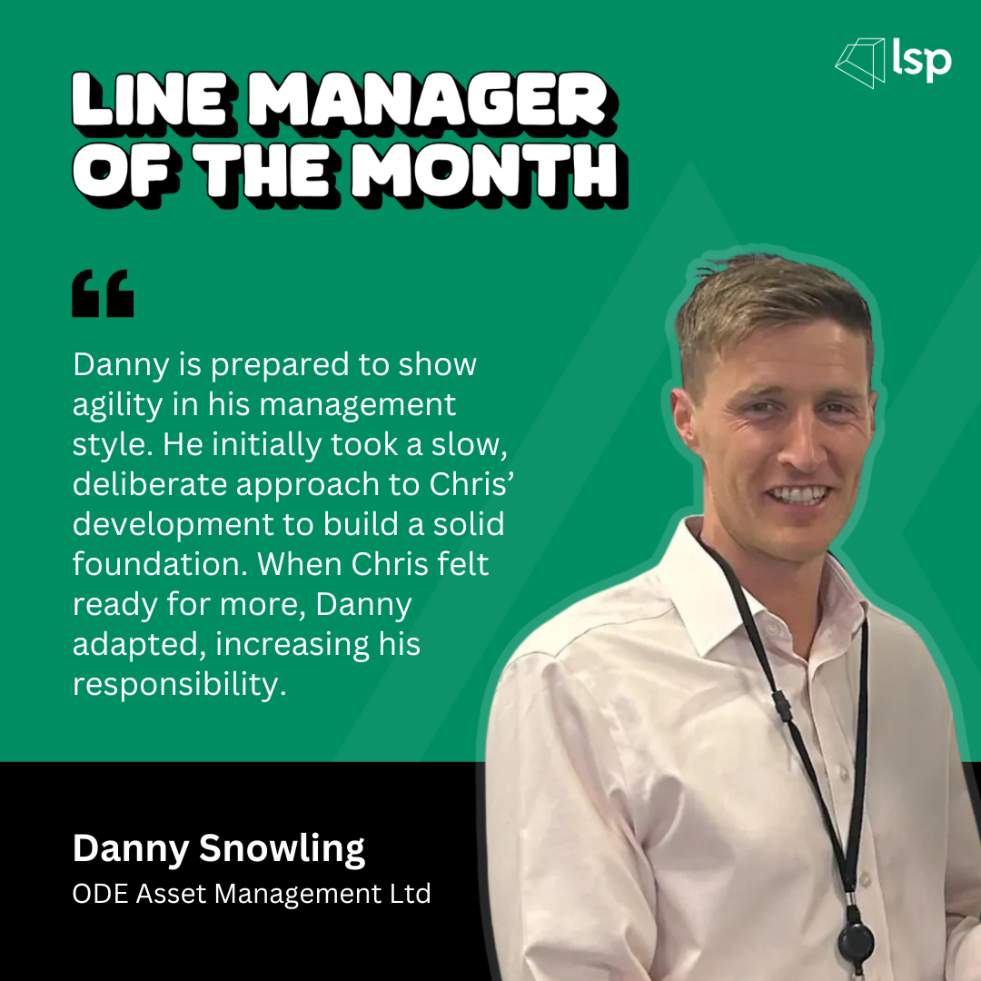 Line Manager of The Month - March 26