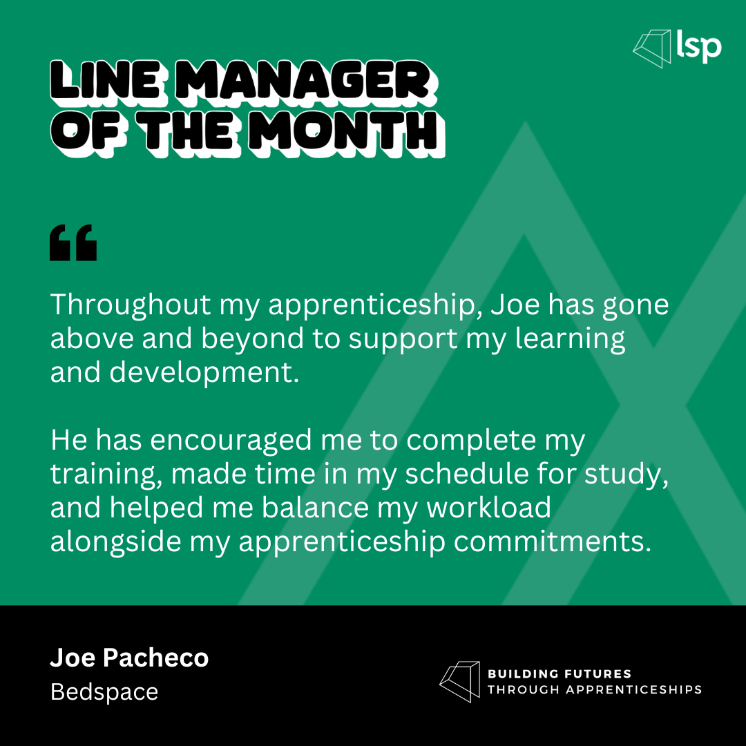 Line Manager of the Month - April 2026