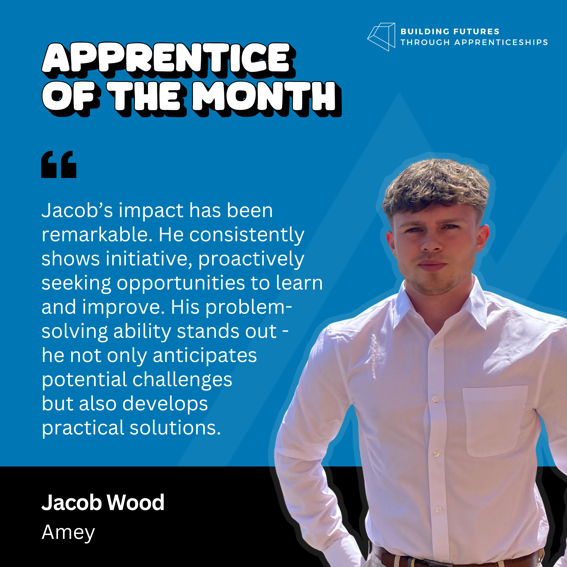 Apprentice of the Month - May 2026