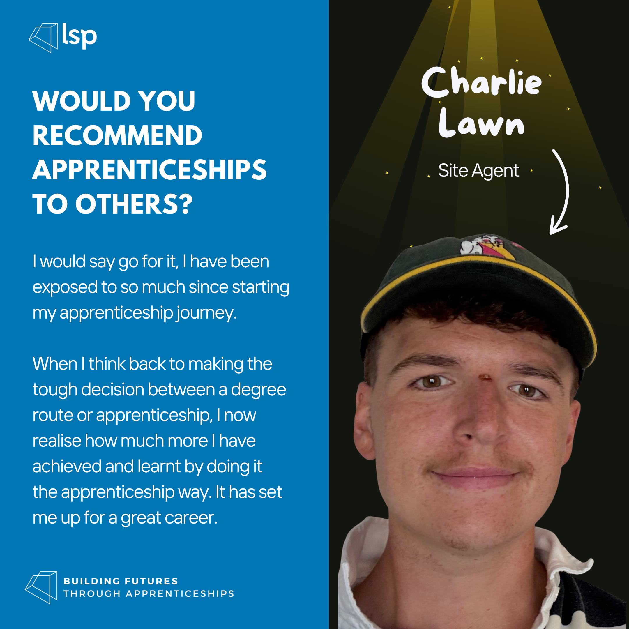 Alumni Spotlight - Charlie Lawn
