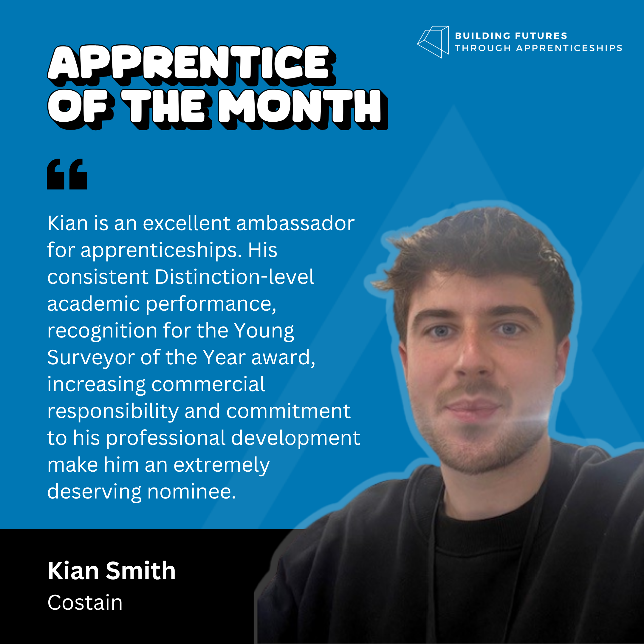 Apprentice of the Month - September