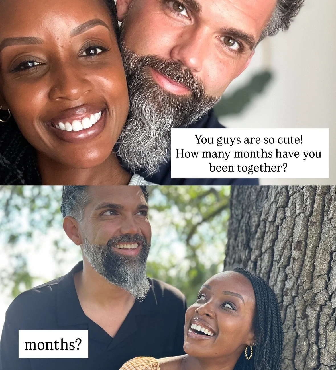 It&rsquo;s been a minute&hellip;

(the last photo though 🙈)

#marriage #blendedfamily #throwback #interracial #howmanymonths #dating #relationships #photodump #family