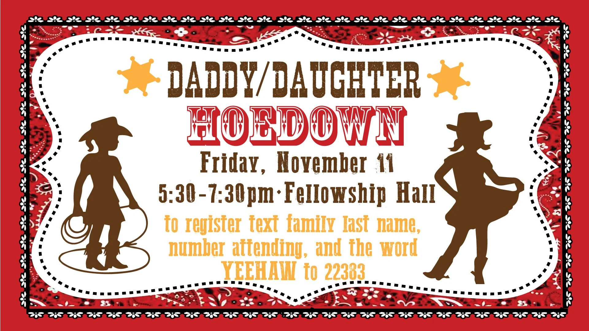 Daddy/Daughter Hoedown