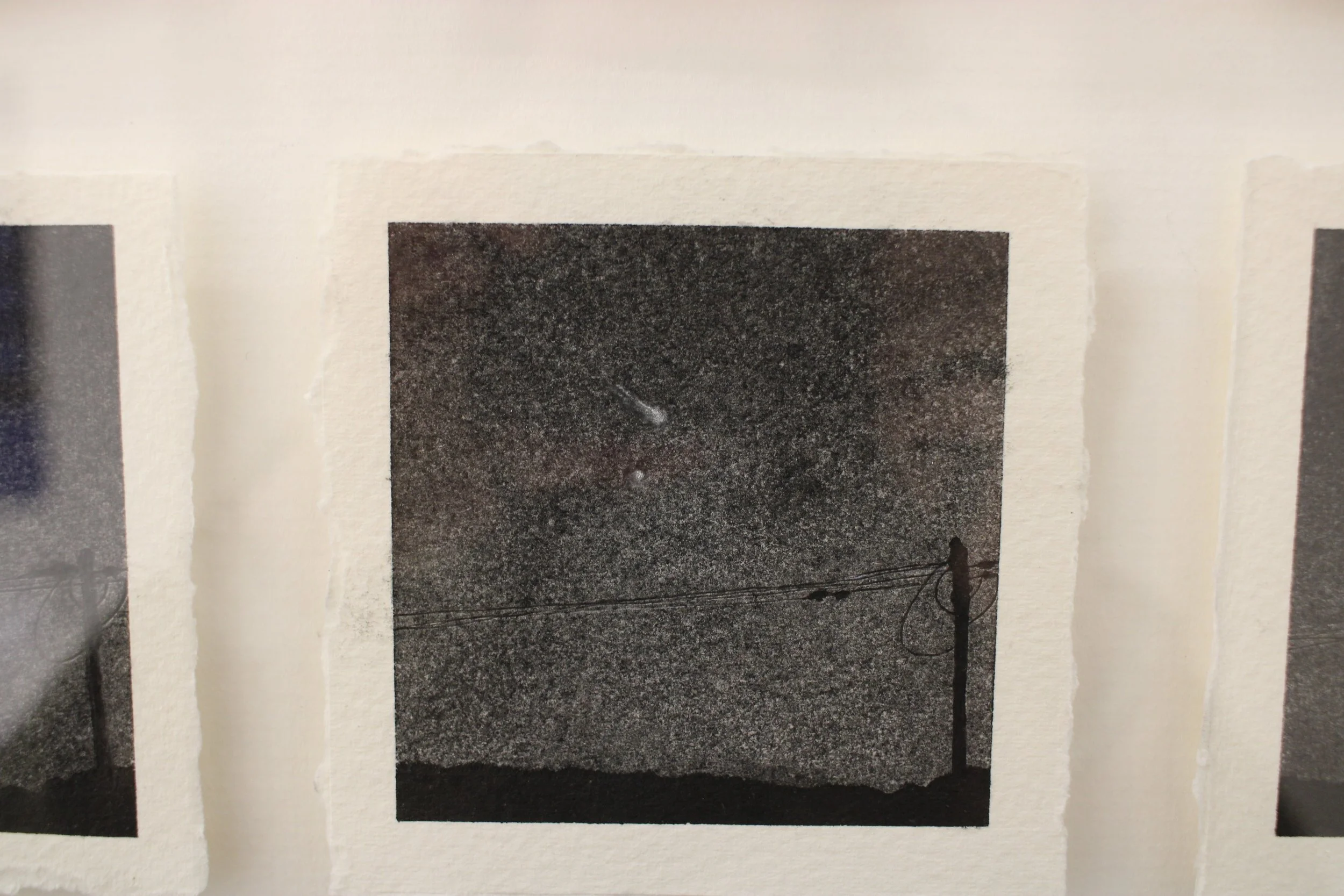  Persied - 12 Frames: Charcoal &amp; Ink on Cotton Paper 