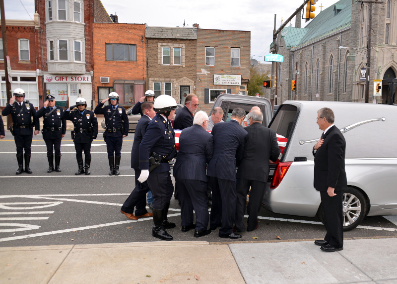 Jon Cavaiani Escort and Funeral