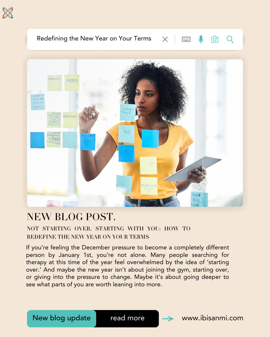 Not Starting Over, Starting With You: How to redefine the new year on your terms