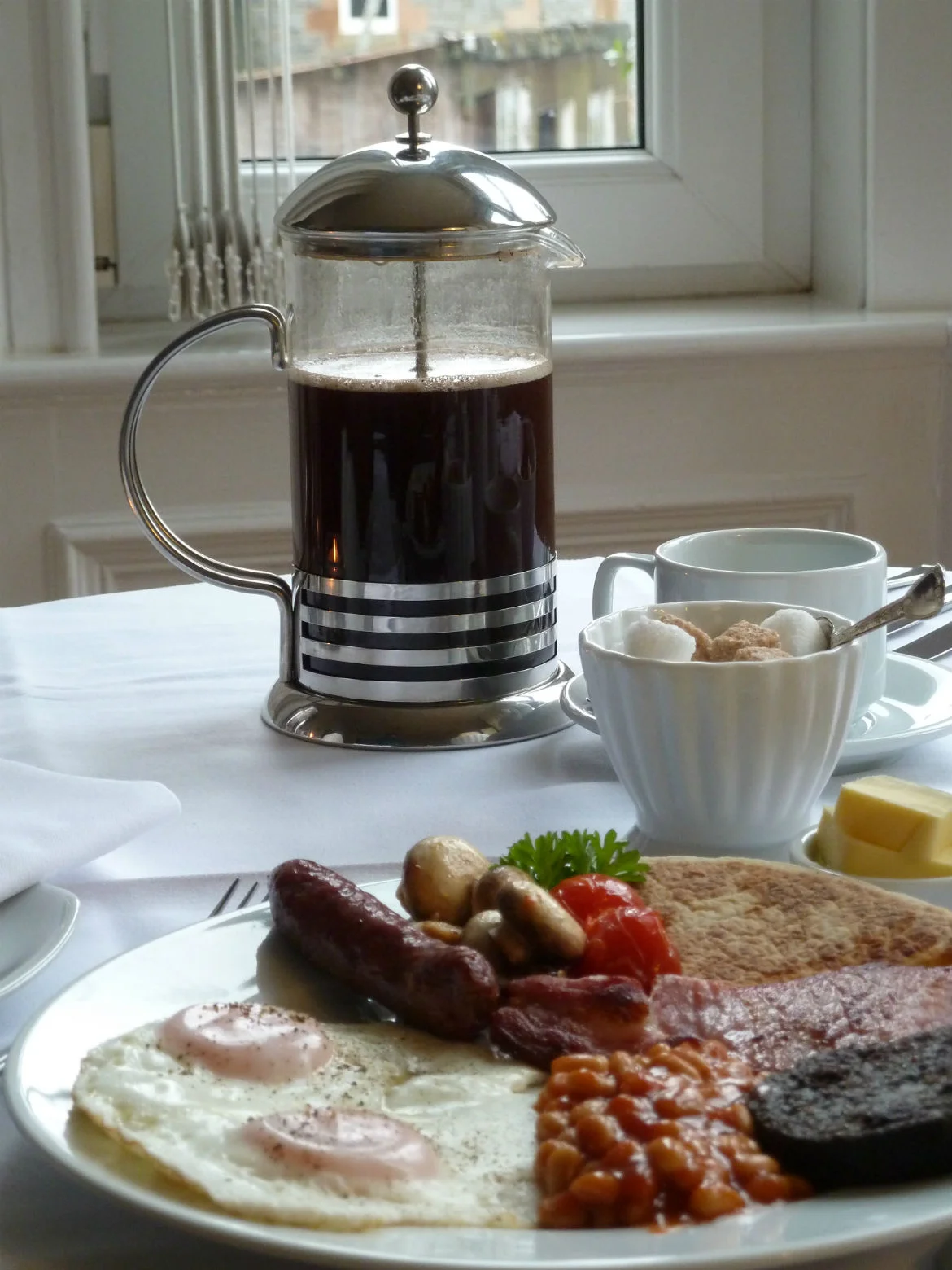 ...Full Scottish and a Cafetiere of Coffee