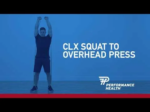CLX Squat to Overhead Press