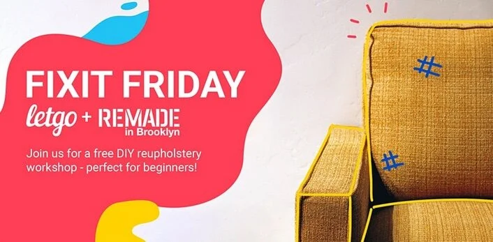 FIXIT FRIDAY: Learn Reupholstery Skills