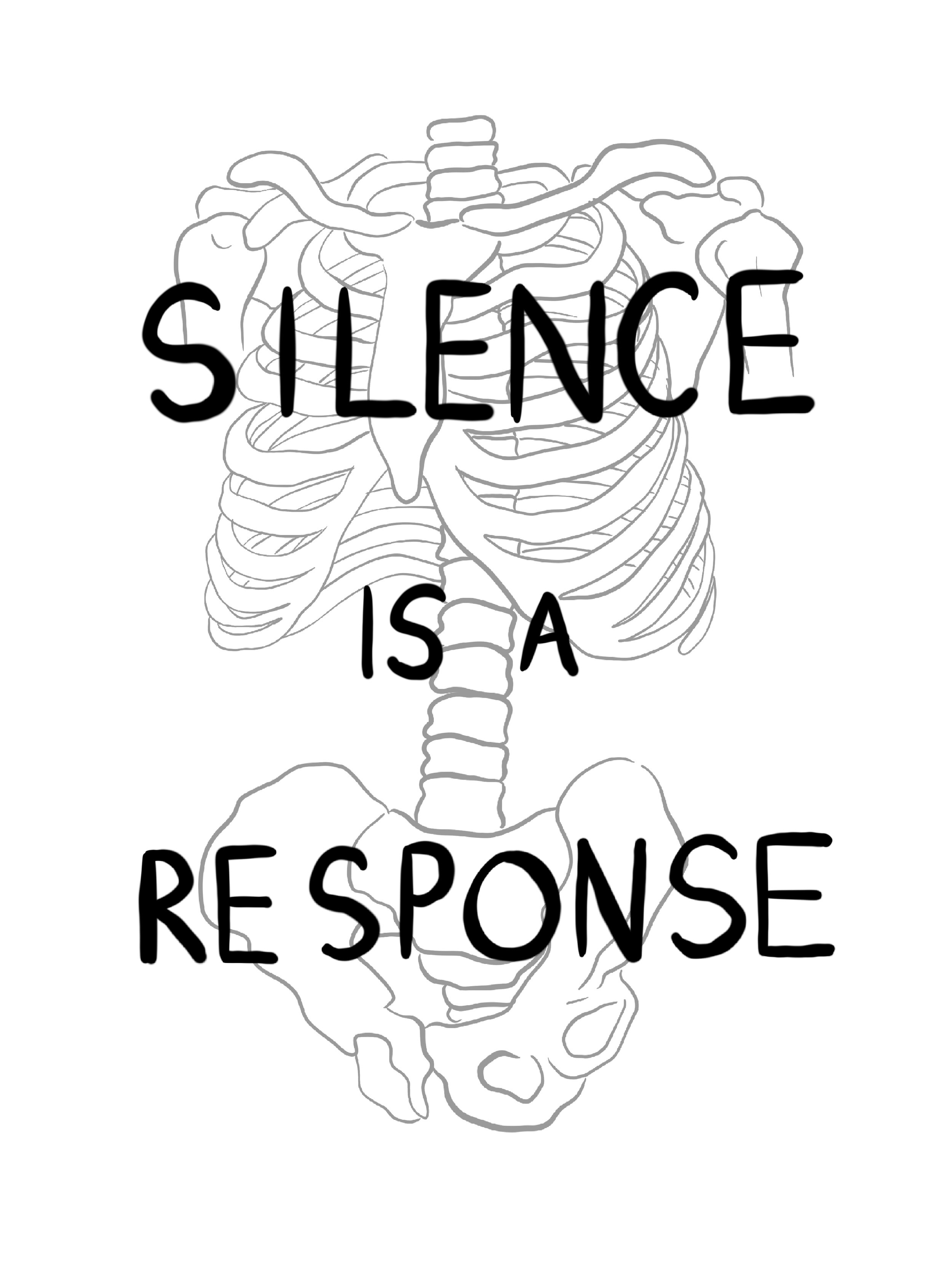 Silence is a response 