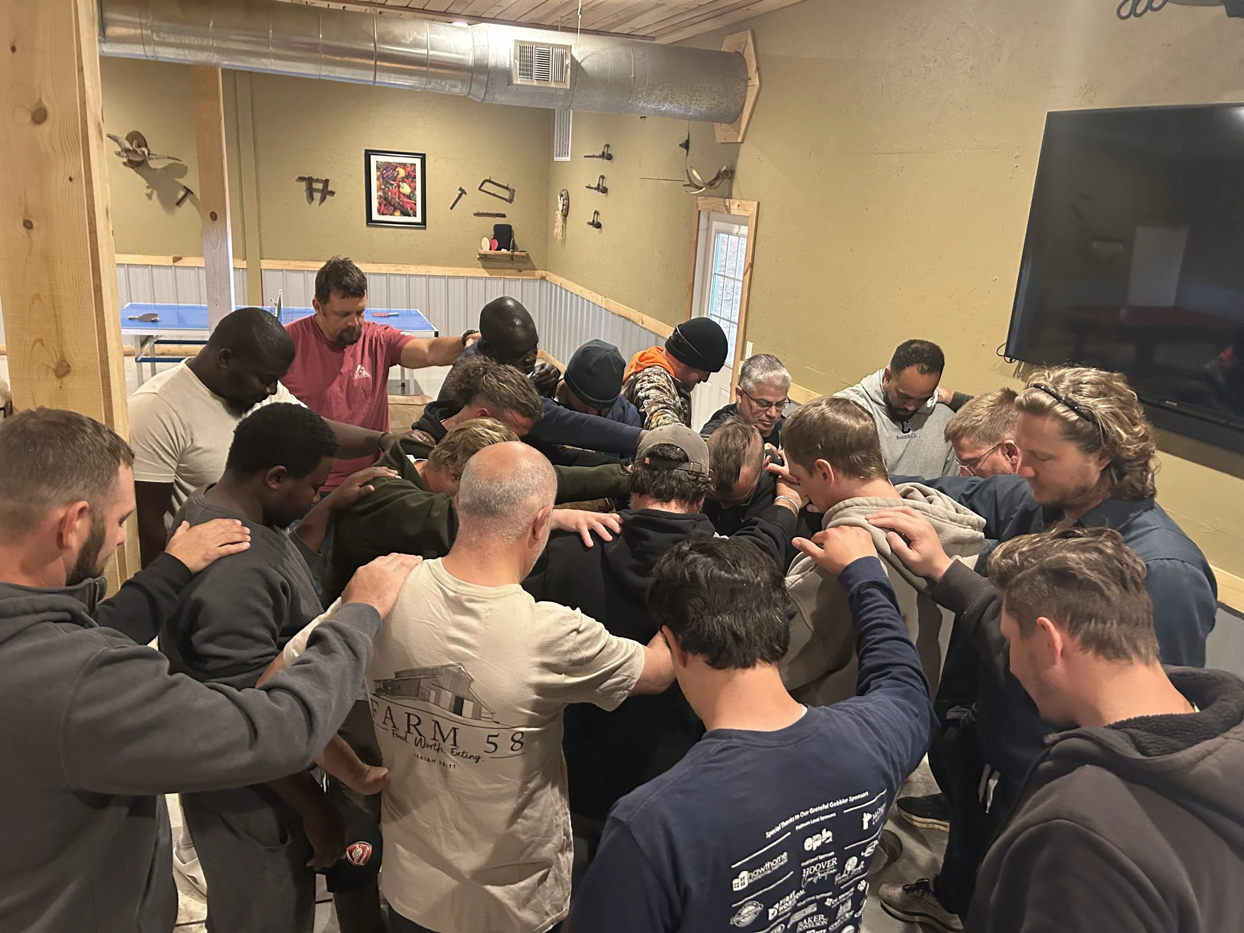 Men Praying