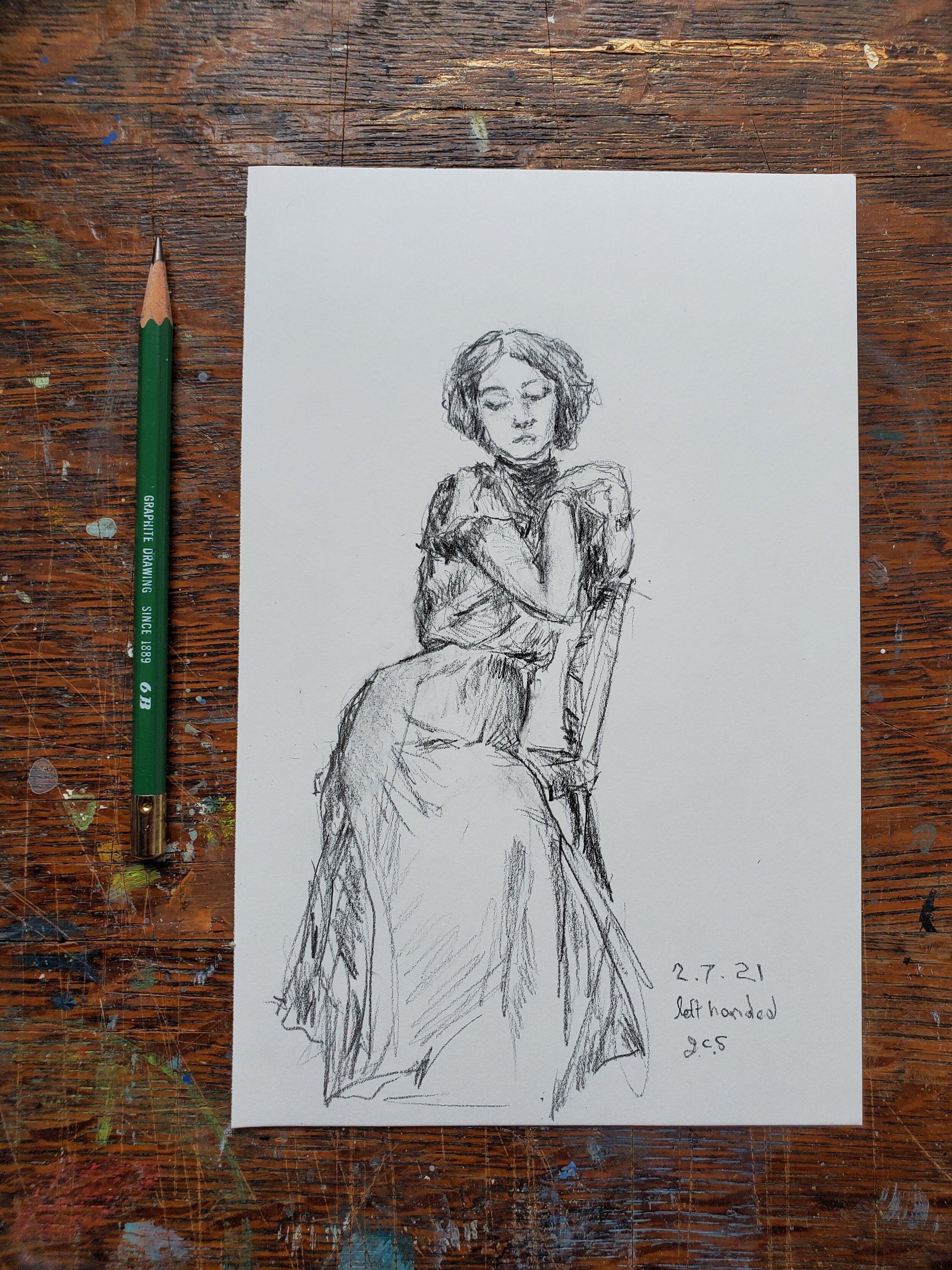 Left-Handed no. 1 “Emilia”