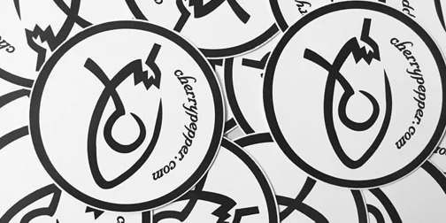 CHERRYPEPPER STICKER