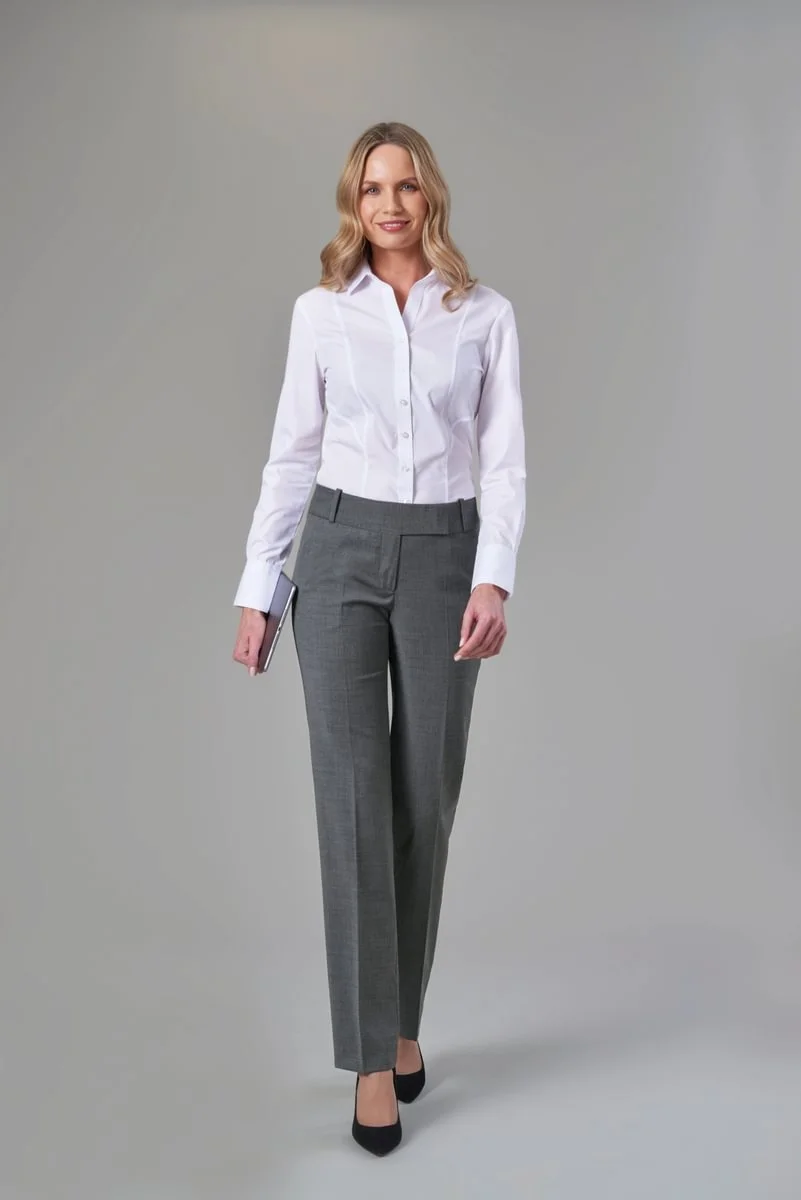 Genoa Trouser - Light Grey - Sophisticated - Medium.jpg