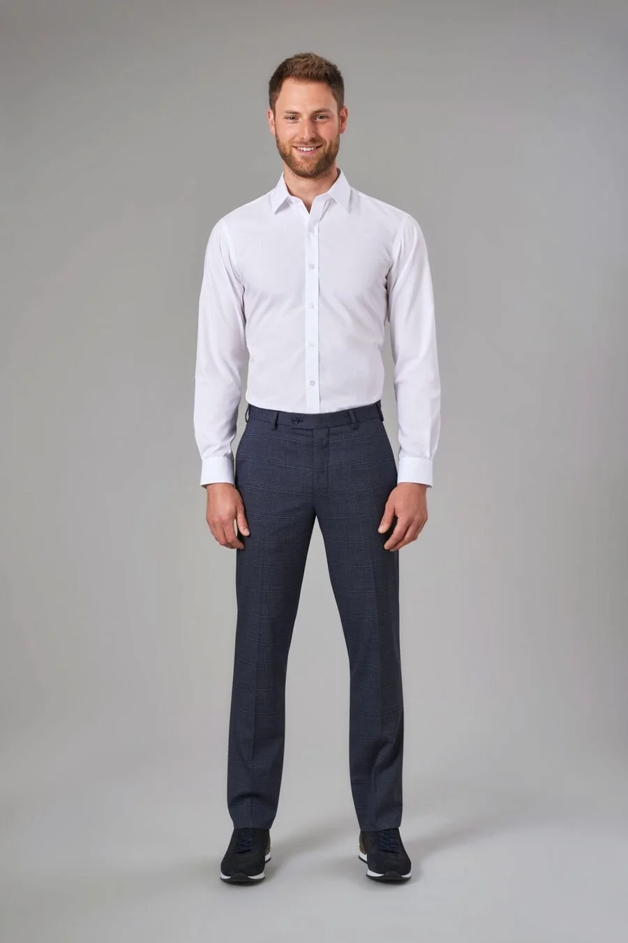 Fabian Trousers - Navy Check - 2_3 Image Ratio.jpg