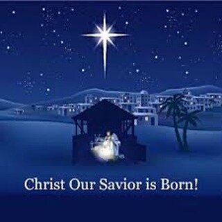 Unto us in the city of Bethlehem a savior is born.  Christ the King !
May the joy of His Birth and the promise of His Life fill your Heart with Hope, Love, and Peace !
Thanks be to the Father for the gift of His Son ✝️