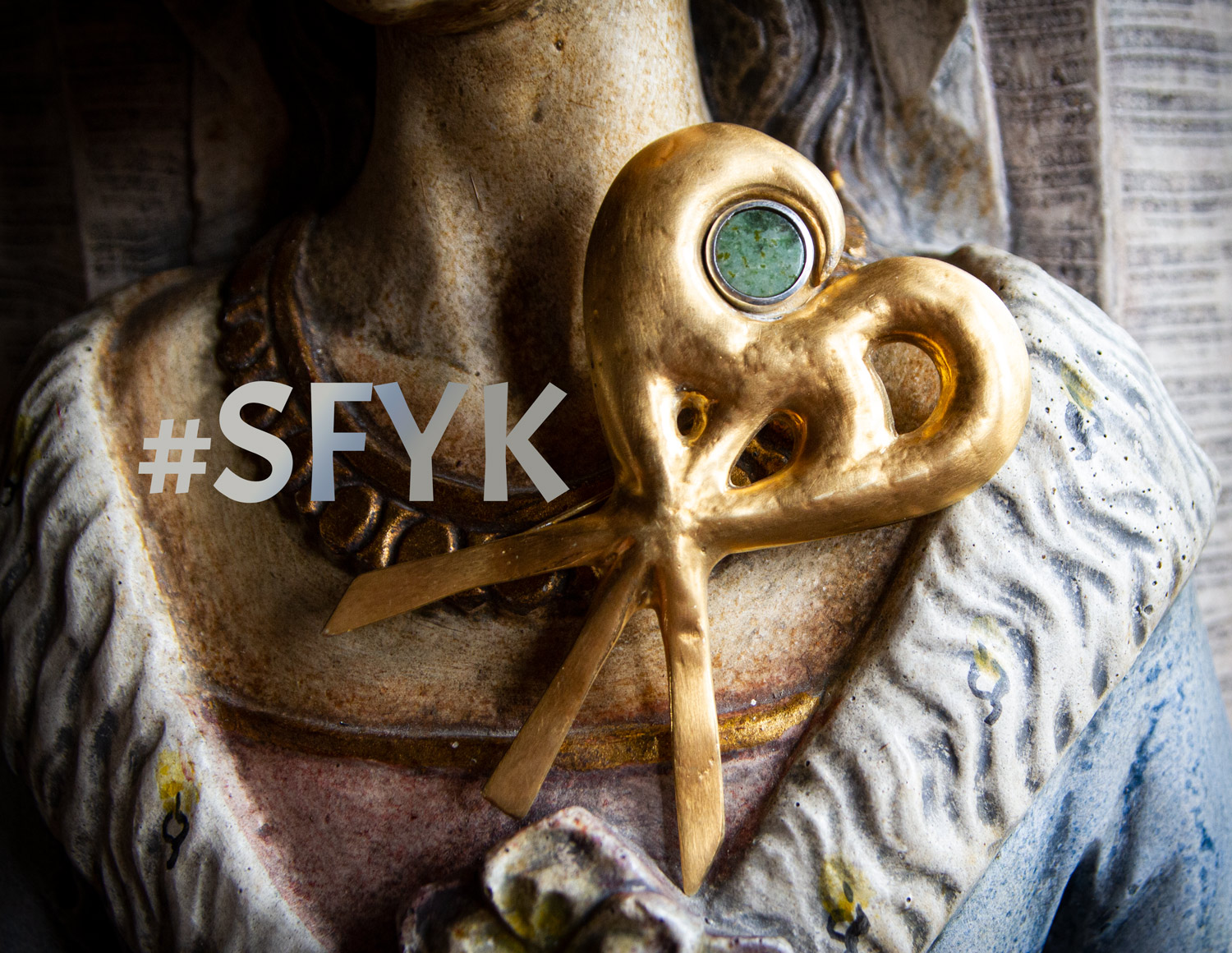 #SFYK brooch