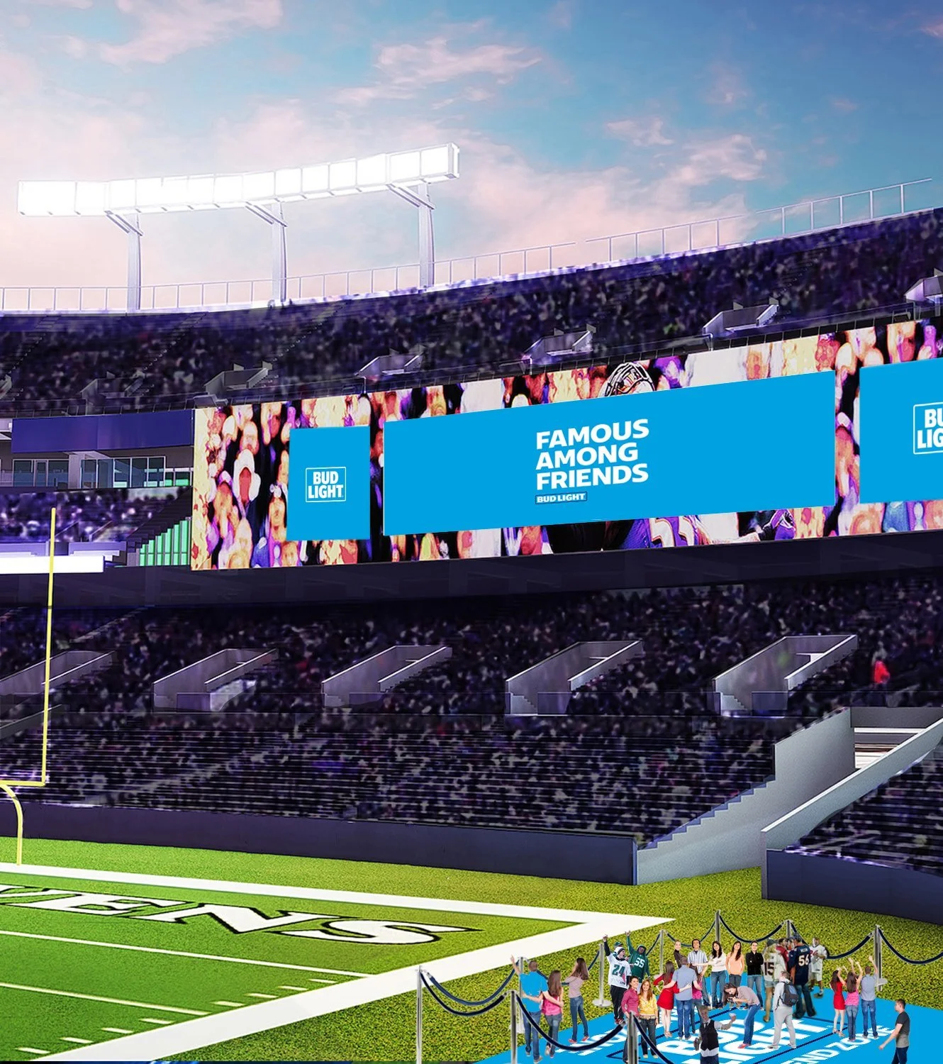Bud Light Hall of Fans / Tailgate Activations — Gary French