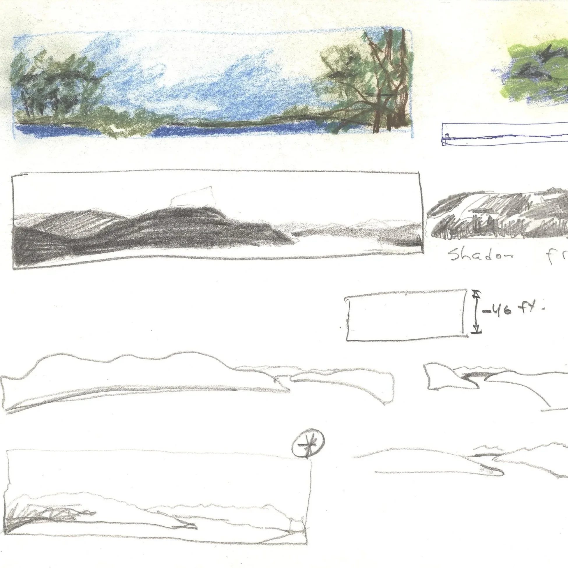 Cloud Series Sketchbook, Page 15