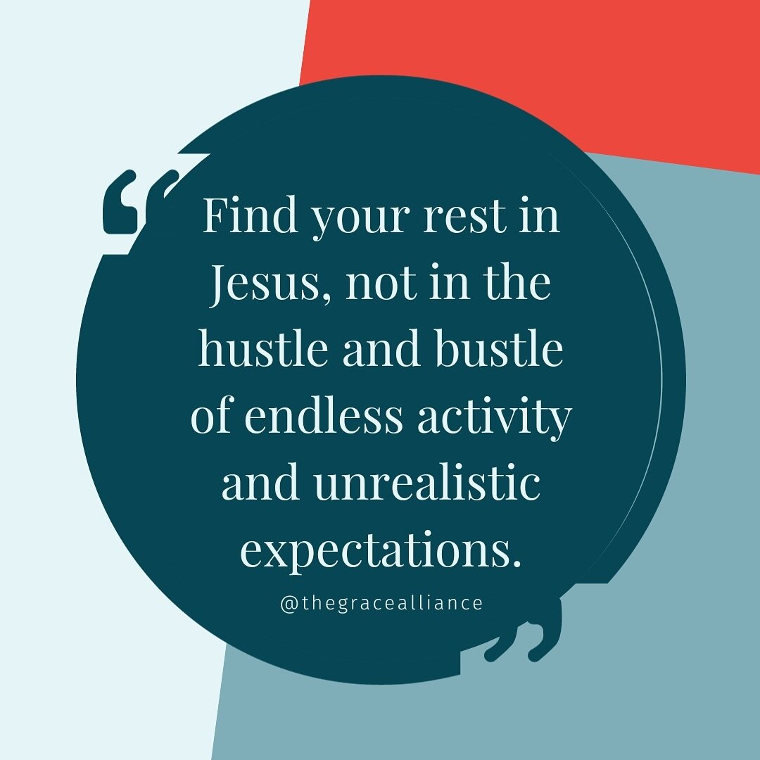 This world cannot provide you rest; only in the care and comfort of the Lord can we find true rest. We don&rsquo;t need to achieve to get rest; the Heavenly Father freely gives it to us!

Click the link in bio for free resources!

#mentalhealthgracea