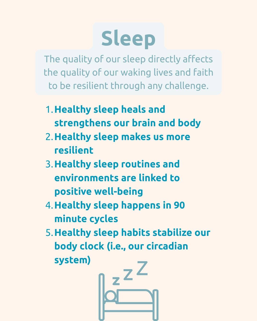 This post is pulled from the Thrive workbook chapter 1. This chapter helps us to understand the importance of sleep and teach us some helpful tips for keeping track of our sleep! 

#mentalheal #mentalhealth #mentalhealthsupport #christianmentalhealth