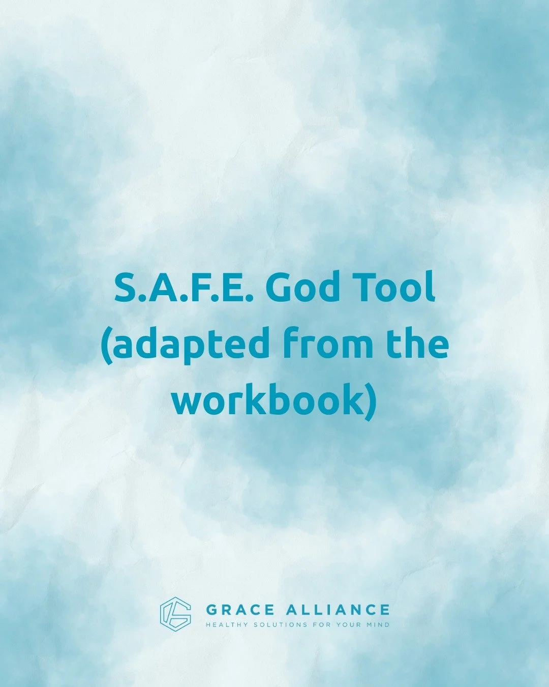 Continuing on the blog highlighted last week, here is a tool that was included!

#FaithAndMentalHealth #GraceForTheJourney #ChristianMentalHealth #MentalHealthGraceAlliance #HealingThroughGrace