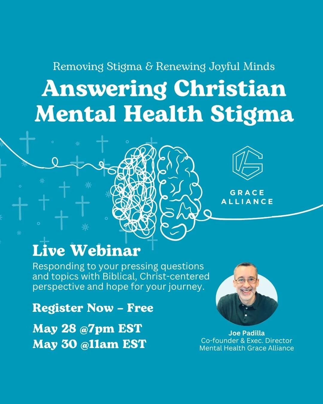 Still time to register for tonight's and Saturday's webinar - we're removing the confusion to see God's goodness and hope! See our bio for the link to the "events" page to register for free.