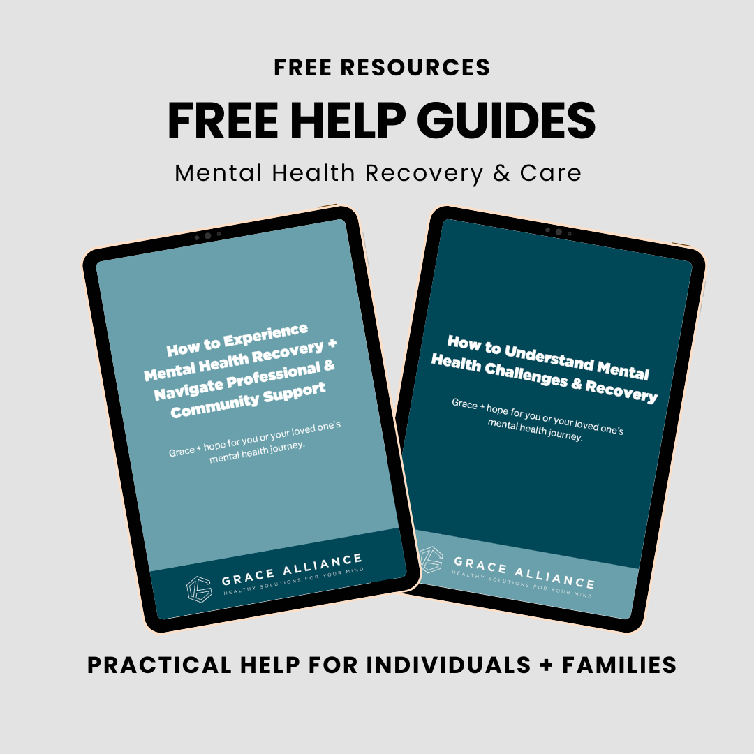 Mental Health Grace Alliance free education and help guides for mental health recovery support and care