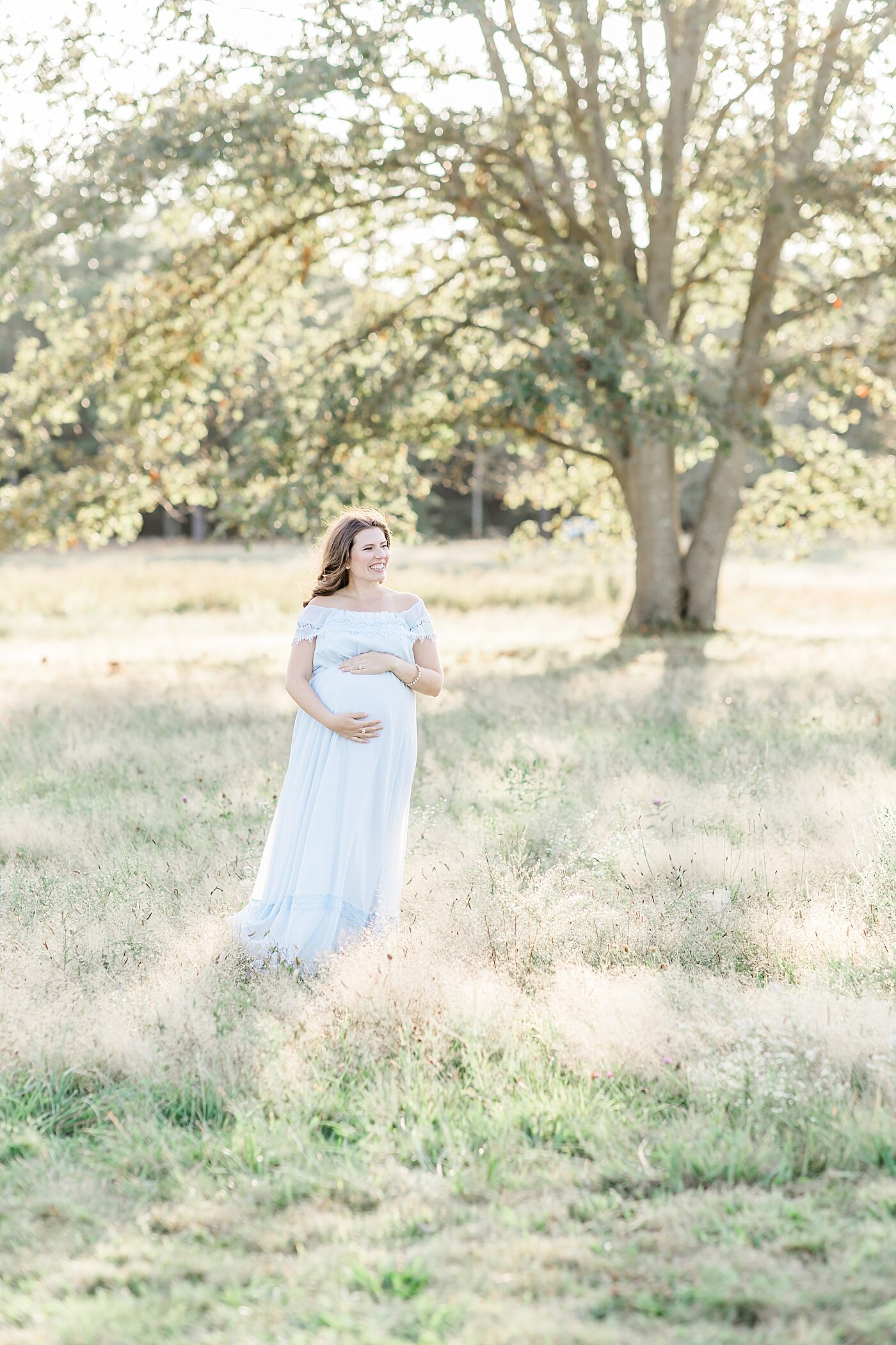 Waveny Park Maternity Session | Kristin Wood Photography