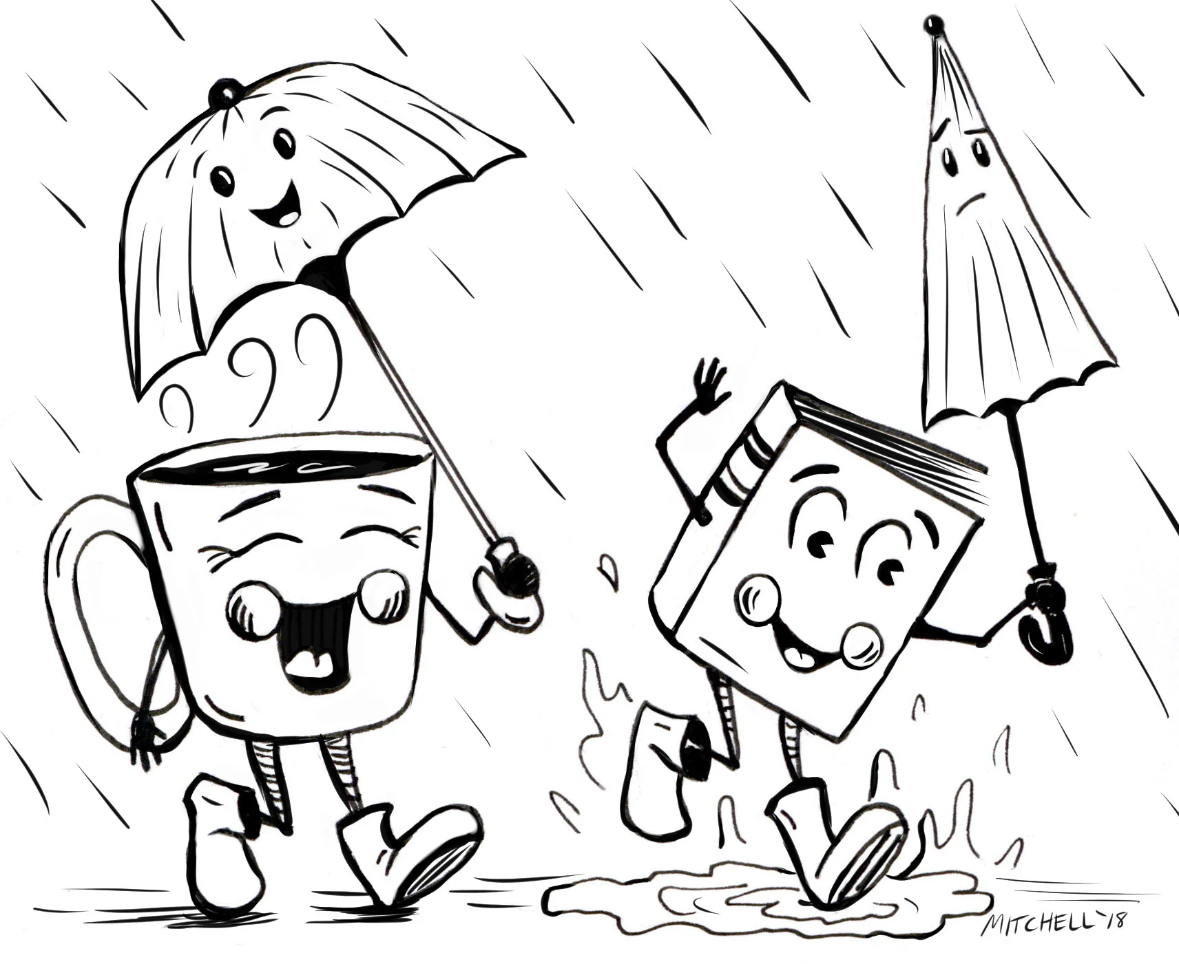 April Showers bring a perfect time for Coffee & a Good Book