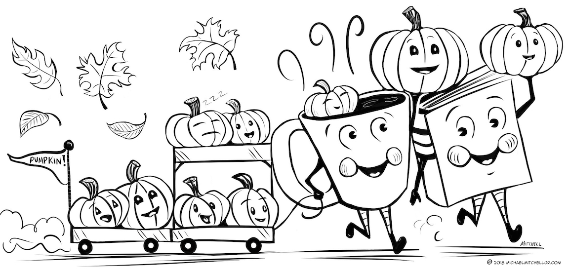 Coffee & a Good Book...now with Pumpkin Spice!