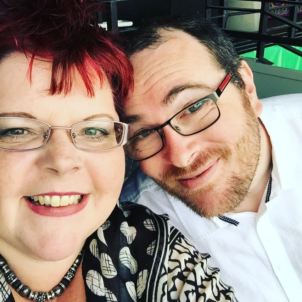 Tania and her husband, Darren